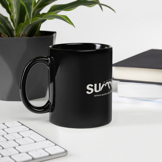 Black Glossy Mug